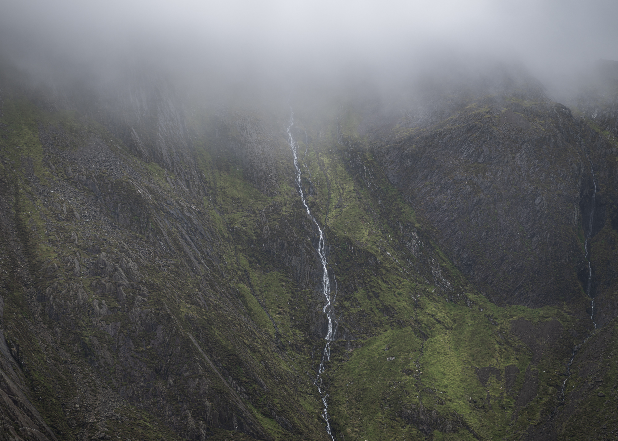 Cwm Idwal Waterfall