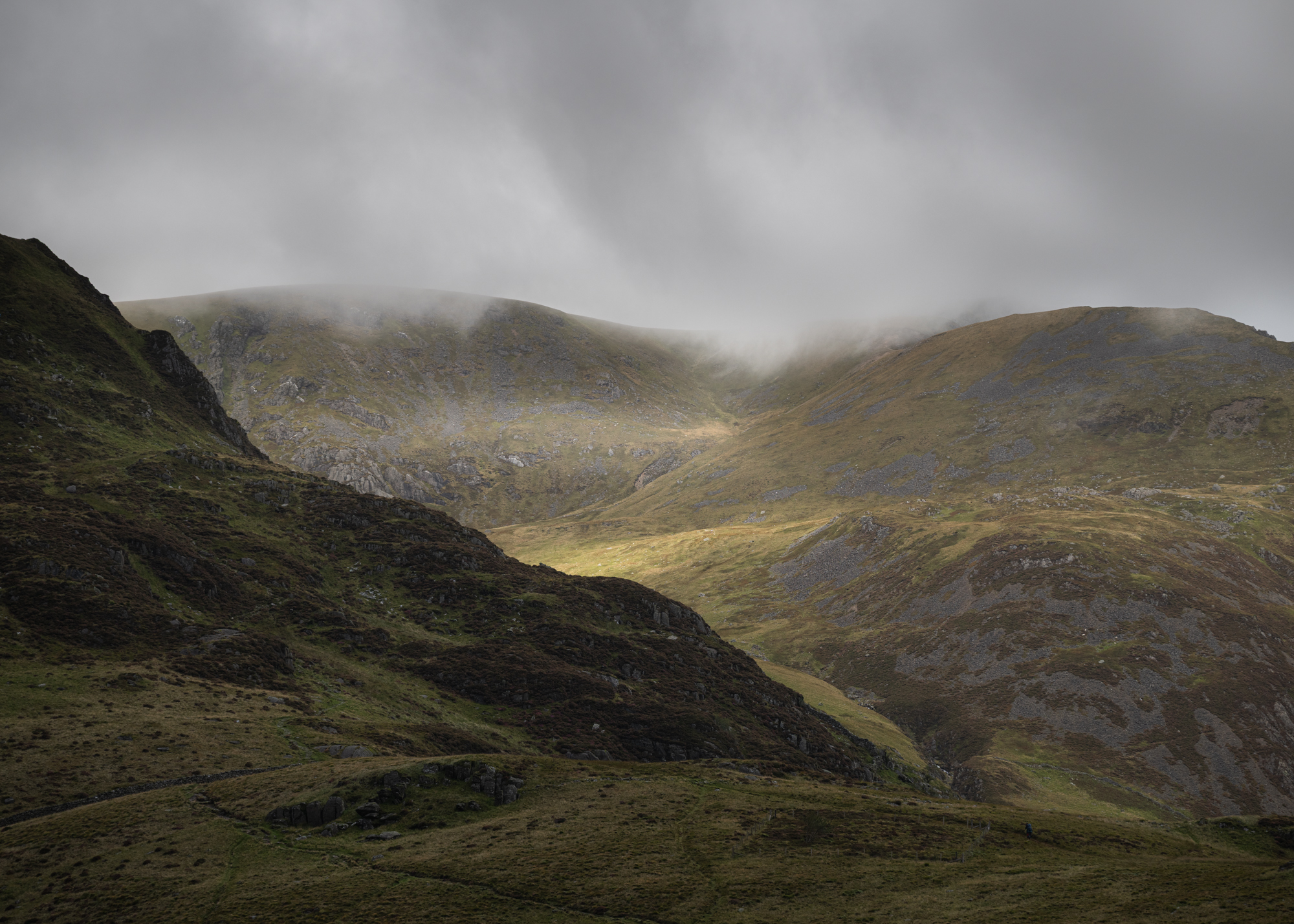 Cwm Idwal Shadows
